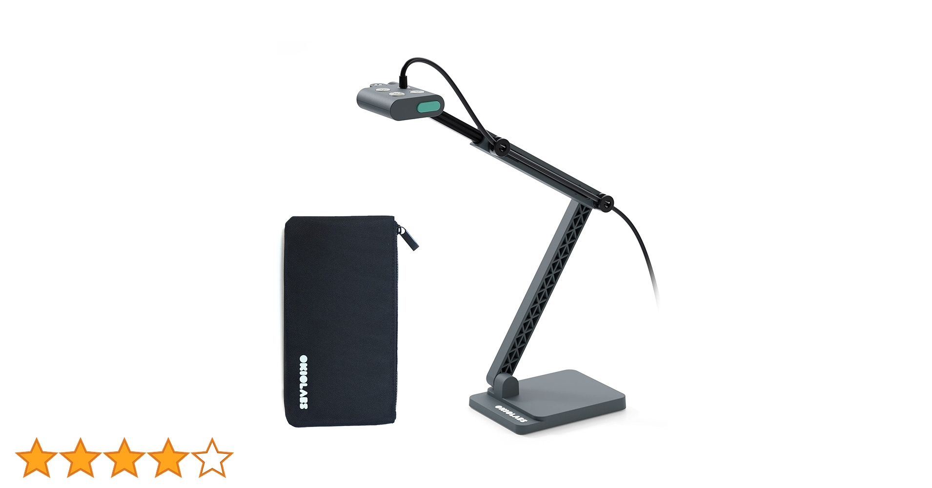 OKIOLABS OKIOCAM S2 Pro 書画カメラ WEBカメラ OKIOCAM S2 Pro 12MP Document Camera with LED Light